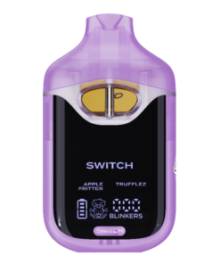 Boutiq Switch V4 | Apple Fritter x Trufflez – Best Disposable Vape Pen with Live Diamonds