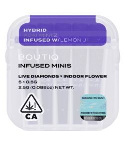 Boutiq Infused Mini Pre Rolls Acai Mintz x Lemon Jelly