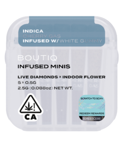 Boutiq Infused Minis Pre Rolls Cherry Gas x White Gummy