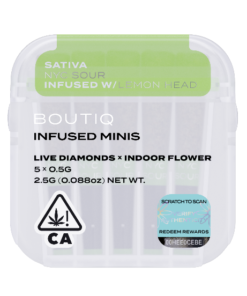 Boutiq Infused Mini Pre Rolls NYC Sour x Lemon Head