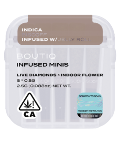 Boutiq Infused Minis Pre Rolls Biscoff x Jelly Roll