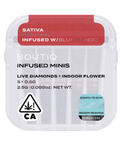 Boutiq Infused Minis Pre Rolls Cake Mix x Blue Mango