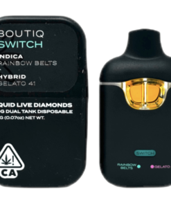 Boutiq V2 Rainbow Belts and Gelato Disposable